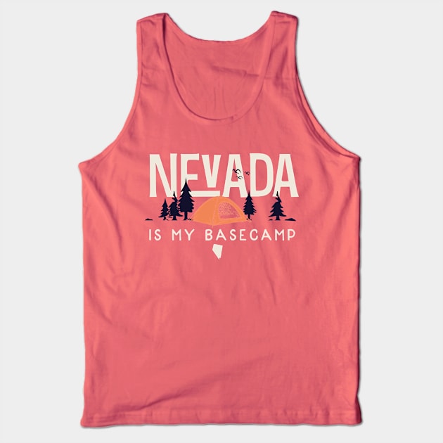 Nevada is my Base Camp Tank Top by jdsoudry